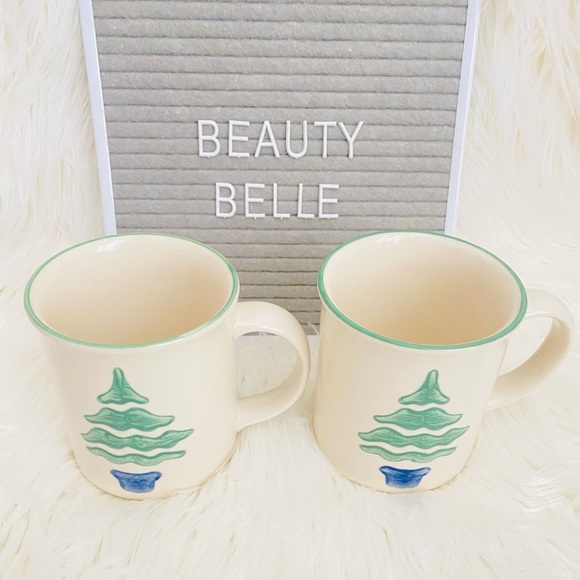 Vtg. Pfaltzgraff Nordic Christmas Tree Mugs - Made in USA - Lot of 2 - Retired - Picture 9 of 9